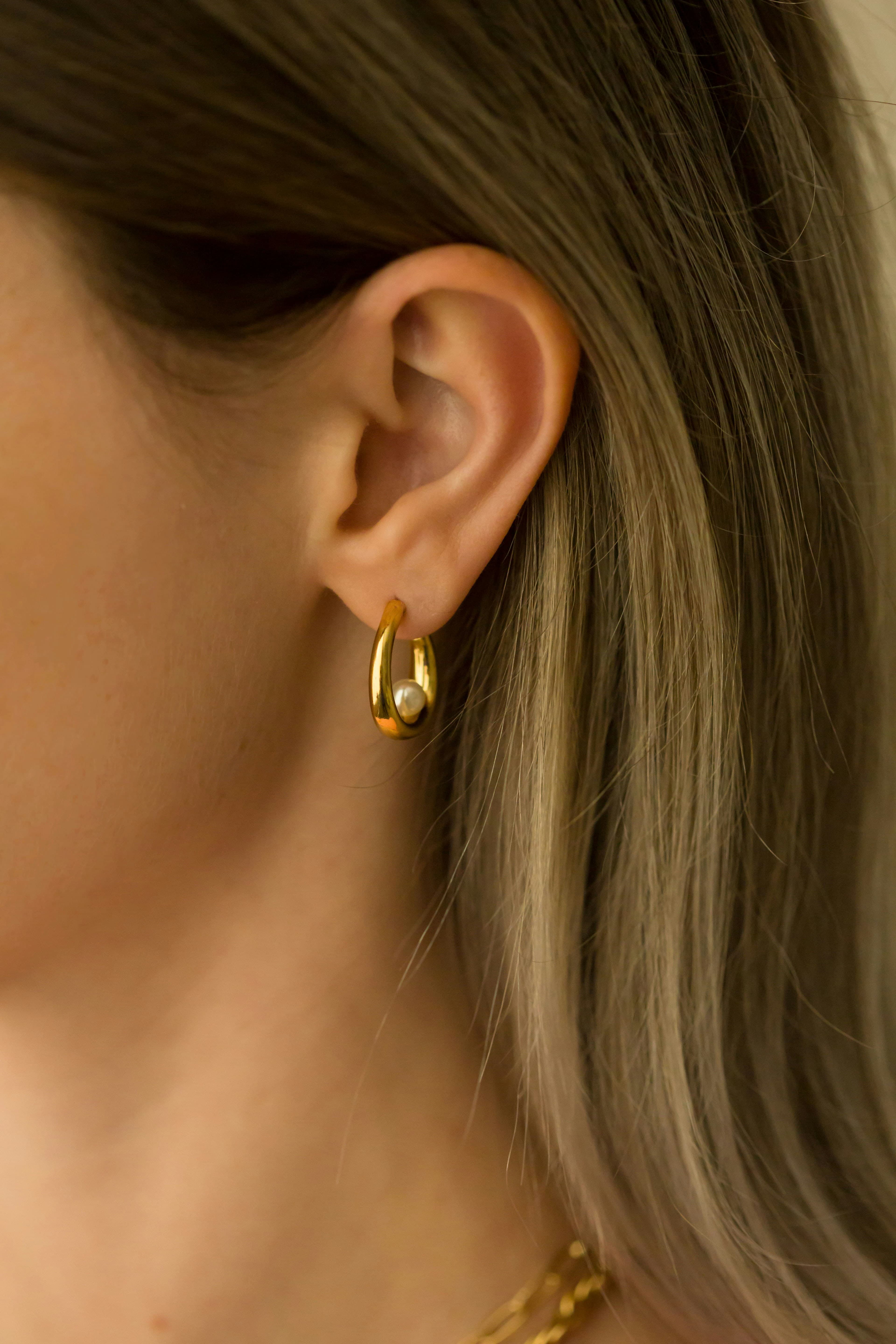 گوشواره طلای درخشان